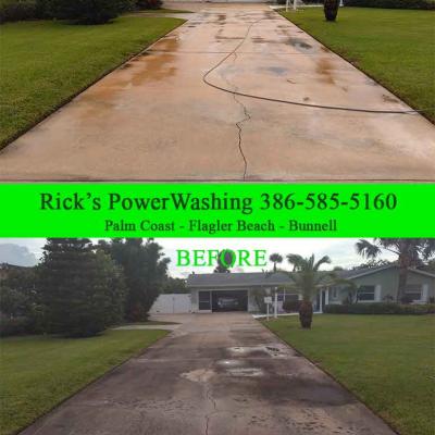 Mildew Driveway